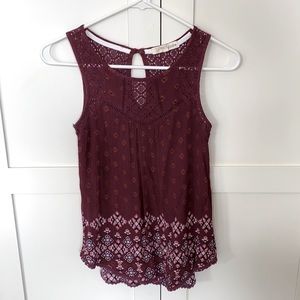 Rewind Purple and Pink Tank Top